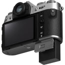 FUJIFILM X-T50 Mirrorless Camera with Basic Bundle (Silver)