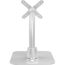 CTA Digital VESA Gooseneck Desk Mount with Cable Management (White)