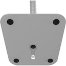 CTA Digital VESA Gooseneck Desk Mount with Cable Management (White)