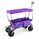 Creative Outdoor Distributor XXL Hauler Deluxe Folding Wagon (Purple)