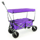 Creative Outdoor Distributor XXL Hauler Deluxe Folding Wagon (Purple)