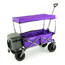 Creative Outdoor Distributor XXL Hauler Deluxe Folding Wagon (Purple)