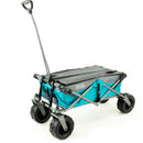 Creative Outdoor Distributor XXL Hauler Deluxe Folding Wagon (Teal Gray)