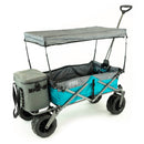 Creative Outdoor Distributor XXL Hauler Deluxe Folding Wagon (Teal Gray)