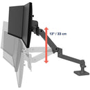 Ergotron LX Pro Desk Dual Direct Arm Mount for Up to 27" Displays (Gray)