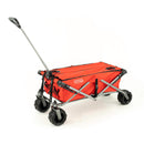 Creative Outdoor Distributor XXL Hauler Deluxe Folding Wagon (Red)