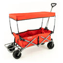Creative Outdoor Distributor XXL Hauler Deluxe Folding Wagon (Red)