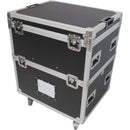ProX TruckPax 5-Tier Wheeled Utility Flight Case with Dividers (2-Pack)