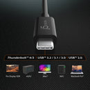 j5create 100W USB-C USB4 Cable (2.6')