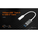 j5create 10Gbps USB-A Male to USB-C Female Cable (3.94')
