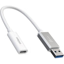 j5create 10Gbps USB-A Male to USB-C Female Cable (3.94')