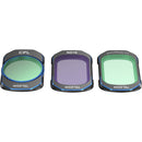 TELESIN CPL, 1/4-Grade Black Diffusion & ND16 3-Filter Kit for DJI Pocket 3