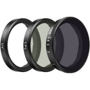 TELESIN CPL, VND & UV 3-Filter Set for DJI Osmo Action 6
