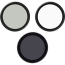 TELESIN CPL, VND & UV 3-Filter Set for DJI Osmo Action 6