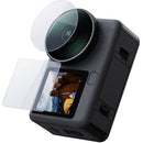 TELESIN Tempered Glass Lens & Screen Protector Set for DJI Osmo Action 6 (2-Pack)