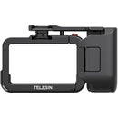 TELESIN Aluminum Street Photography Grip & Cage Kit for DJI Action 3/4/5 Pro