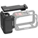 TELESIN Plastic Street Photography Grip for DJI Action 3/4/5 Pro with S6-FMS-13-TDJ Cage