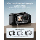 TELESIN Plastic Street Photography Grip for DJI Action 3/4/5 Pro with S6-FMS-13-TDJ Cage