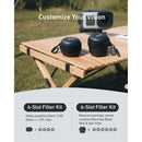 TELESIN 6-Slot Action Camera Filter Case