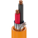 Belden 6500FE Security & Sound 2-Conductor 22-AWG BC Shielded CMP (1000', Natural, Reel)