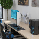 Ergotron HX Wall Monitor Arm with VHD Pivot for Extreme-Depth Curved Screens (White)