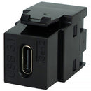 Simply45 USB-C Keystone Coupler (Black, 10-Pack)