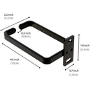 IOGEAR GRCMH57 Cable Management Ring (1 RU, 3.9 x 2.3", 5-Pack)