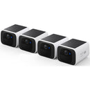 eufy Security SoloCam S220 2K Solar-Powered Battery Camera (4-Pack)
