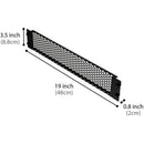 IOGEAR Toolless Vented Blanking Panel (2 RU, 2-Pack)