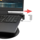 CTA Digital Desk Mount with USB Ports and Built-In Cooling Fan for 7 to 15" Laptops