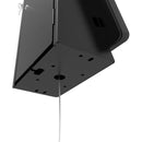 CTA Digital Dual Security Enclosure Desk Mount with Storage Compartment (Black)