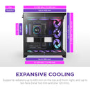 NZXT H9 Flow RGB Mid-Tower Case (Black)