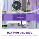 NZXT H9 Flow RGB Mid-Tower Case (White)