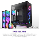 NZXT H9 Flow RGB+ Mid-Tower Case (Black)