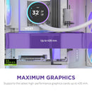 NZXT H9 Flow RGB+ Mid-Tower Case (White)