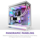NZXT H9 Flow RGB+ Mid-Tower Case (White)