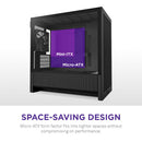 NZXT H3 Flow Micro-ATX Tower Case (Black)