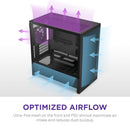 NZXT H3 Flow Micro-ATX Tower Case (Black)