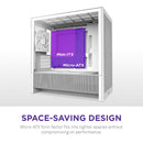 NZXT H3 Flow Micro-ATX Tower Case (White)