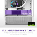 NZXT H3 Flow Micro-ATX Tower Case (White)
