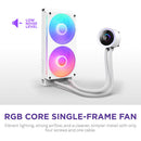 NZXT Kraken Plus 240 RGB AIO Liquid CPU Cooler (White)