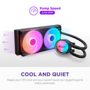 NZXT Kraken Core 240 RGB AIO Liquid CPU Cooler