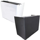 ProX DJ Facade Table Workstation with TV Bracket Mount