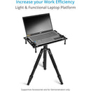 Proaim Universal Plus Laptop Workstation Platform with Cable Management & Arca-Type Mount