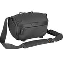 Vanguard VEO Metro Shoulder Bag (Black, 4L)