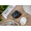 Newell 65W GaN Universal Travel Adapter/3-Port USB Charger