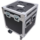 ProX Heavy-Duty Road Case with 4" Caster Wheels