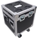ProX Heavy-Duty Road Case with 4" Caster Wheels
