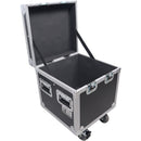 ProX Heavy-Duty Road Case with 4" Caster Wheels