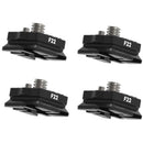 DigitalFoto Solution Limited F22 Quick Release Plate for IRON-311QD Magic Arm (4-Pack)
